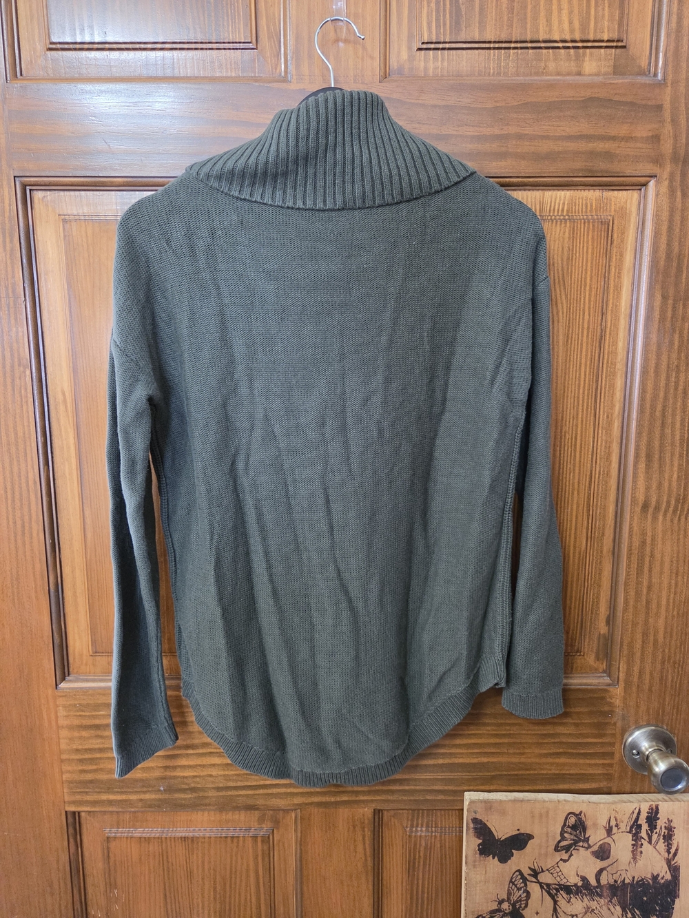 Banana Republic Cable-Knit Turtleneck Sweater - Gray - Picture 3 of 10